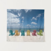 Tenture Beaches tropicales | Palm Beach, Aruba (Devant (Horizontal))