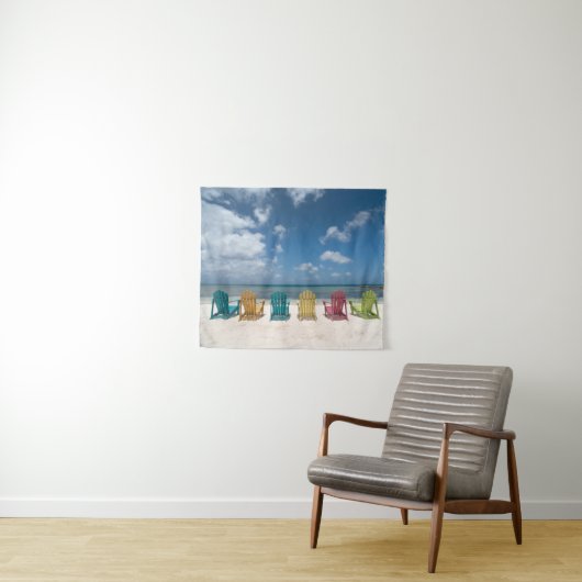 Tenture Beaches tropicales | Palm Beach, Aruba (En situation (horizontale))