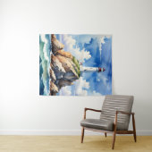 Tenture Beacon Above the Tides (En situation (horizontale))