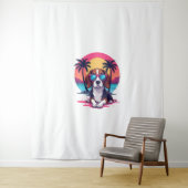 Tenture Beagle Sunset Arrière - plan Chemise, maman Beagle (En situation)