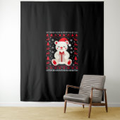 Tenture Bear Christmas Christmas (1) (En situation)