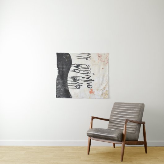 Tenture Beatles ashram (En situation (horizontale))