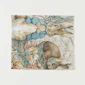 Tenture Beatrix Potter Peter Rabbit et Benjamin Bunny (Devant (Horizontal))