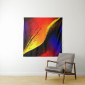 Tenture Beau art Abstrait sur Arrière - plan foncé (En situation (horizontale))