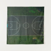 Tenture Beau Basket-ball (Devant (Horizontal))