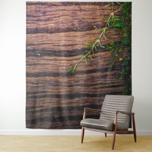 Tenture beau bois ancien (En situation)