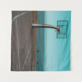Tenture Beau Cerceau de Basketball (Devant (Horizontal))
