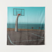 Tenture Beau Cerceau de Basketball (Devant)