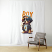Tenture Beau Chien Chien Cute Chiot (En situation)