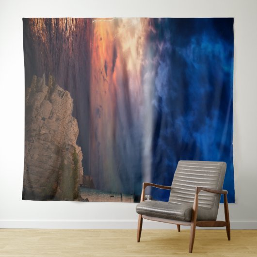 Tenture beau ciel (En situation (horizontale))