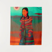 Tenture Beau Hmong Art (Devant)