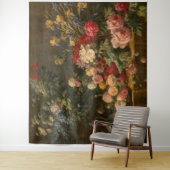 Tenture Beau musée des Beaux-Arts Mur aux fleurs (En situation)