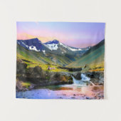 Tenture Beau paysage de paysage de l'Islande (Devant (Horizontal))