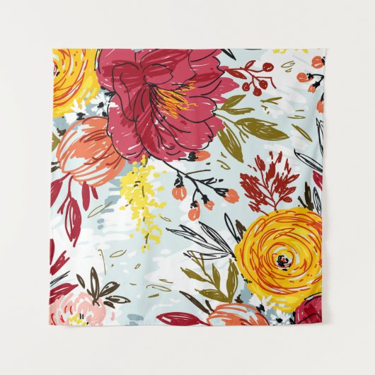 Tenture Beau Rose (Devant (Horizontal))