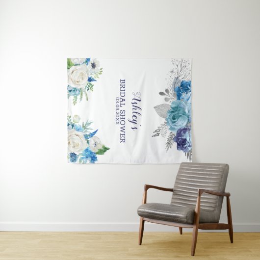 Tenture Beau Rose (En situation (horizontale))