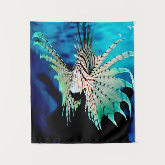 Tenture Beauté du poisson Lion (Devant)