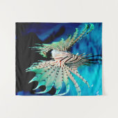 Tenture Beauté du poisson Lion (Devant (Horizontal))