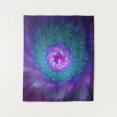 Tenture Beauté florale Abstraite Fleur d'art fractionnée c (Devant)