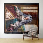 Tenture Beauté Intemporelle D'Une Dame Majestueuse Portant (En situation (horizontale))