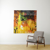 Tenture Beautiful grunge layoutbackground, vintage, annive (En situation)