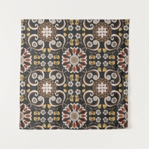 Tenture Beautiful islamic medallion seamless pattern texti