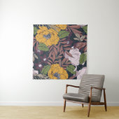 Tenture Beautiful seamless floral pattern background. (En situation (horizontale))