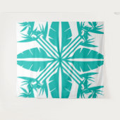 Tenture Beautiful Tropical Hawaiian quilt block tapestry (Devant (Horizontal))