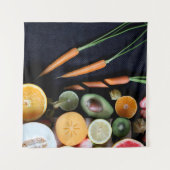 Tenture Beaux Fruits Et Légumes (Devant (Horizontal))