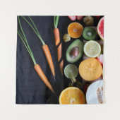 Tenture Beaux Fruits Et Légumes (Devant)