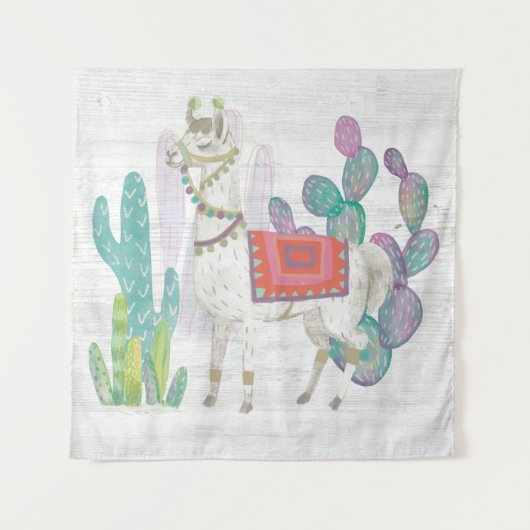 Tenture Beaux lamas V (Devant (Horizontal))