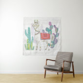 Tenture Beaux lamas V (En situation (horizontale))