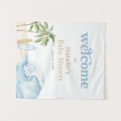 Tenture Bébé à bord Surf Bébé Signe de bienvenue à la Baby (Devant (Horizontal))