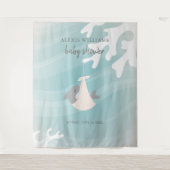 Tenture Bébé de requin doux (Devant)