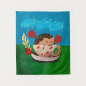 Tenture Bébé Hérisson (Devant)