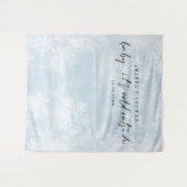 Tenture Bébé simple C'est froid en hiver (Devant (Horizontal))