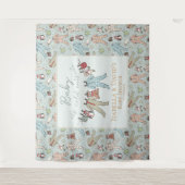 Tenture Bébé son Baby shower froid à l'extérieur de l'hive (Devant)