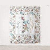 Tenture Bébé son Baby shower froid à l'extérieur de l'hive (Devant)