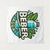 Tenture Beber agua (Devant (Horizontal))