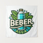 Tenture Beber agua (Devant)