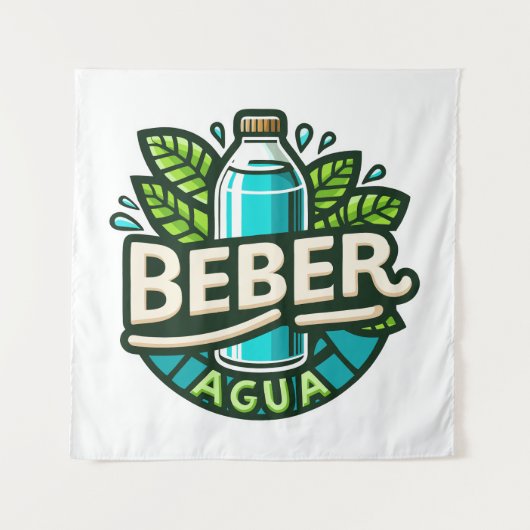 Tenture Beber agua (Devant)