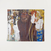 Tenture Beethoven Frieze (détail), Gustav Klimt (Devant (Horizontal))