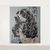 Tenture belle cocker spaniel (Devant)