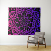 Tenture belle conception mandala (En situation (horizontale))