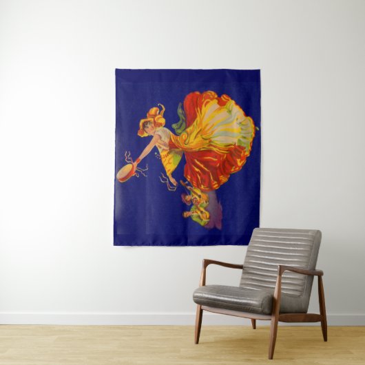 Tenture belle danseuse espagnole (En situation)