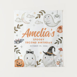 Tenture Belle fête d'anniversaire Halloween