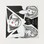 Tenture belle fille (Devant (Horizontal))
