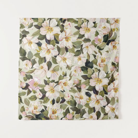 Tenture Belle floraison printanière aux branches fleuries (Devant (Horizontal))