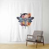 Tenture Belle libellule (En situation)