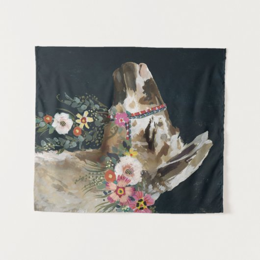 Tenture Belle Llama (Devant (Horizontal))