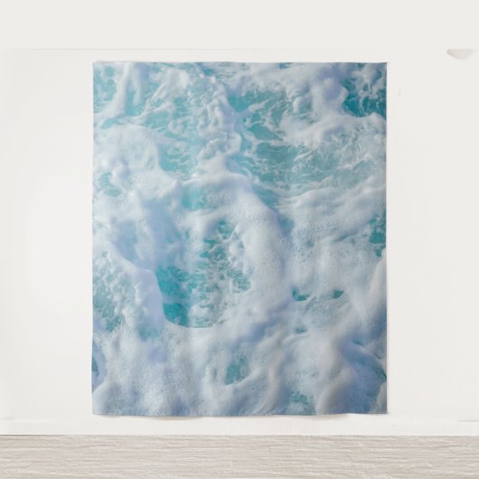 Tenture belle mer ​ mousse ​ (Devant)